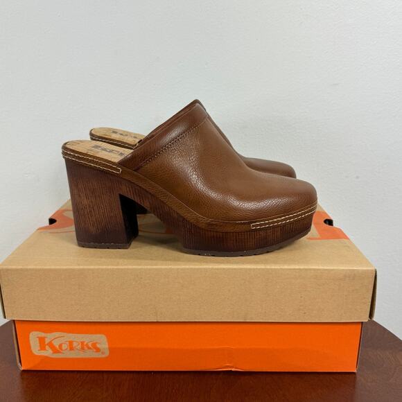 KORKS Lori Clog in Tan/brown Size 6 - Picture 5 of 10